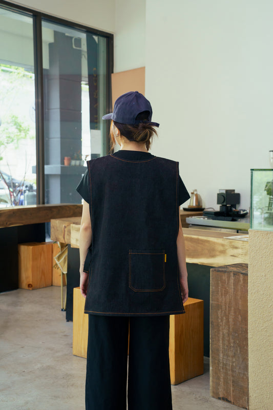Bib Dark Denim Apron